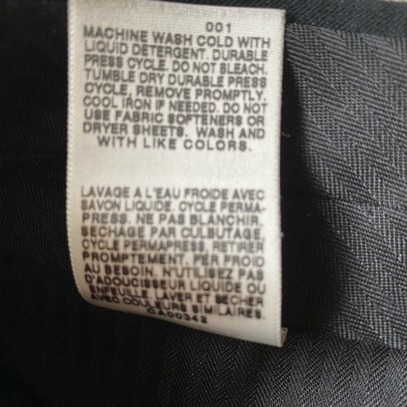 Dockers Black Flat Front Classic Fit Prostyle Pant Office Casual Dress Pants - Picture 7 of 11